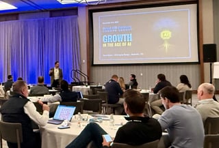 dave boyce presenting at great hill partners