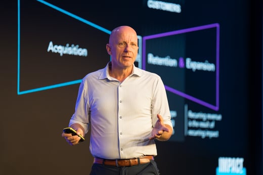 jacco presenting at Impact Summit